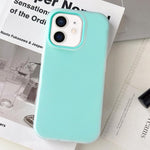 Coque de téléphone hybride TPU mat couleur gelée en PC, pour iPhone 12 Pro Max, pour iPhone 12 Pro, pour iPhone 11