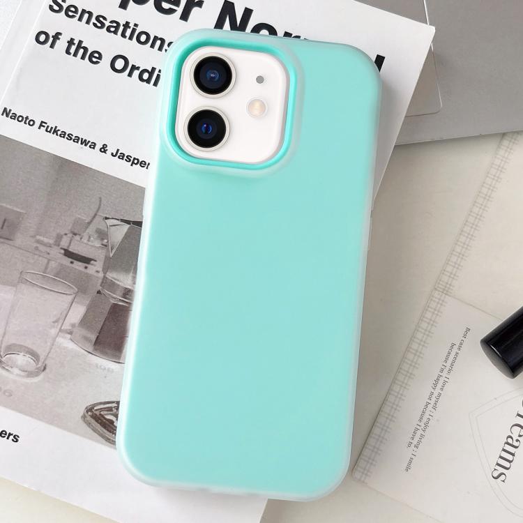 Coque de téléphone hybride TPU mat couleur gelée en PC, pour iPhone 12 Pro Max, pour iPhone 12 Pro, pour iPhone 11