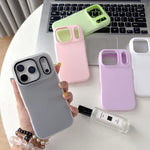 Coque de téléphone hybride TPU mat couleur gelée en PC, pour iPhone 12 Pro Max, pour iPhone 12 Pro, pour iPhone 11