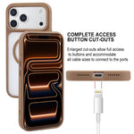 Coque de téléphone GEBEI Jazz Series, finition givrée, compatible MagSafe, Pour iPhone 17 Pro Max, Pour iPhone 17 Pro, Pour iPhone 17, Pour iPhone Air