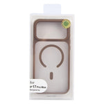 Coque de téléphone GEBEI Jazz Series, finition givrée, compatible MagSafe, Pour iPhone 17 Pro Max, Pour iPhone 17 Pro, Pour iPhone 17, Pour iPhone Air
