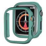 Coque de montre xDfind en polycarbonate givré ajouré, demi-couverture, pour Apple Watch Series 6/5/4/SE 44 mm, pour Apple Watch Series 6/5/4/SE 40 mm, pour Apple Watch Series 11 46 mm/10 46 mm, pour Apple Watch Series 11 42 mm/10 42 mm