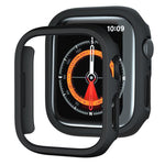 Coque de montre xDfind en polycarbonate givré ajouré, demi-couverture, pour Apple Watch Series 6/5/4/SE 44 mm, pour Apple Watch Series 6/5/4/SE 40 mm, pour Apple Watch Series 11 46 mm/10 46 mm, pour Apple Watch Series 11 42 mm/10 42 mm