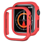 Coque de montre xDfind en polycarbonate givré ajouré, demi-couverture, pour Apple Watch Series 6/5/4/SE 44 mm, pour Apple Watch Series 6/5/4/SE 40 mm, pour Apple Watch Series 11 46 mm/10 46 mm, pour Apple Watch Series 11 42 mm/10 42 mm