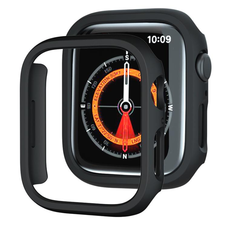 Coque de montre xDfind en polycarbonate givré ajouré, demi-couverture, pour Apple Watch Series 6/5/4/SE 44 mm, pour Apple Watch Series 6/5/4/SE 40 mm, pour Apple Watch Series 11 46 mm/10 46 mm, pour Apple Watch Series 11 42 mm/10 42 mm