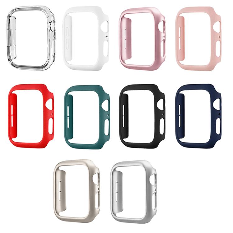 Coque de montre xDfind en polycarbonate givré ajouré, demi-couverture, pour Apple Watch Ultra 3/2/1 49 mm, Apple Watch Series 9/8/7 45 mm, Apple Watch Series 9/8/7 41 mm, Apple Watch Series 3/2/1 38 mm