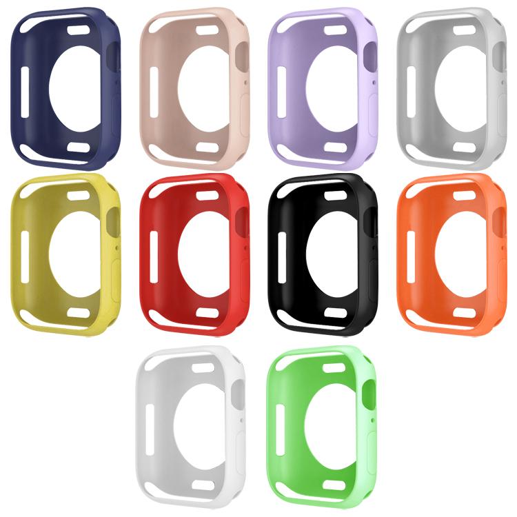Coque de montre xDfind Candy en TPU, compatible avec Apple Watch Series 6/5/4/SE 44 mm, Apple Watch Series 6/5/4/SE 40 mm, Apple Watch Series 9/8/7 45 mm, Apple Watch Series 9/8/7 41 mm