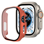 Protection d'écran en verre trempé xDfind avec boîtier en polycarbonate intégré, compatible avec Apple Watch Series 3/2/1 42 ​​mm