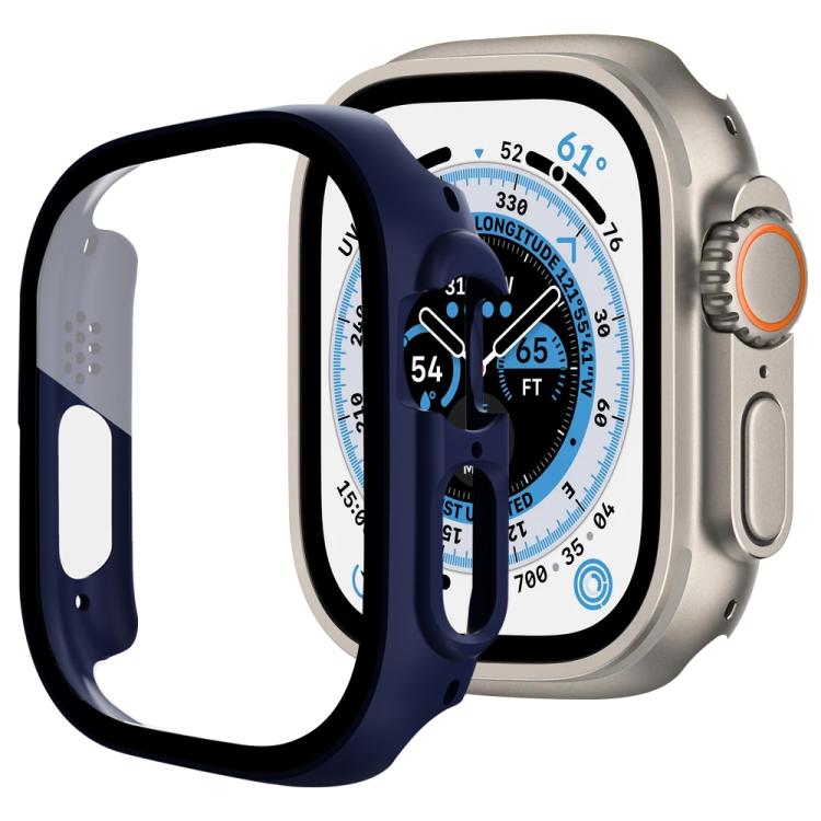 Protection d'écran en verre trempé xDfind avec boîtier en polycarbonate intégré, compatible avec Apple Watch Series 3/2/1 42 ​​mm