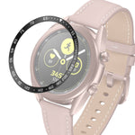 Bague de lunette en acier pour montre connectée, version E, pour Samsung Galaxy Watch 3 41mm, pour Samsung Galaxy Watch 3 45mm