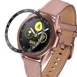 Bague de lunette en acier pour montre connectée, version E, pour Samsung Galaxy Watch 3 41mm, pour Samsung Galaxy Watch 3 45mm
