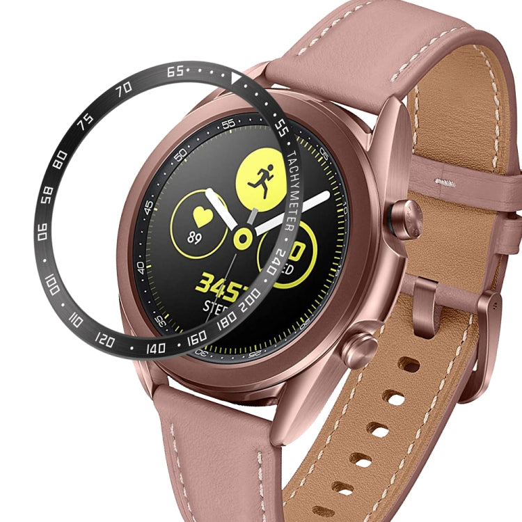 Bague de lunette en acier pour montre connectée, version E, pour Samsung Galaxy Watch 3 41mm, pour Samsung Galaxy Watch 3 45mm