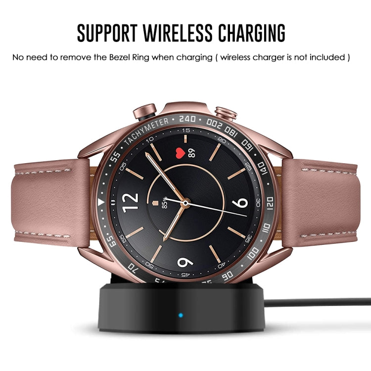 Bague de lunette en acier pour montre connectée, version E, pour Samsung Galaxy Watch 3 41mm, pour Samsung Galaxy Watch 3 45mm