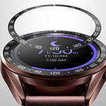 Bague de lunette en acier pour montre connectée, version E, pour Samsung Galaxy Watch 3 41mm, pour Samsung Galaxy Watch 3 45mm