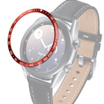 Bague de lunette en acier pour montre connectée, version E, pour Samsung Galaxy Watch 3 41mm, pour Samsung Galaxy Watch 3 45mm