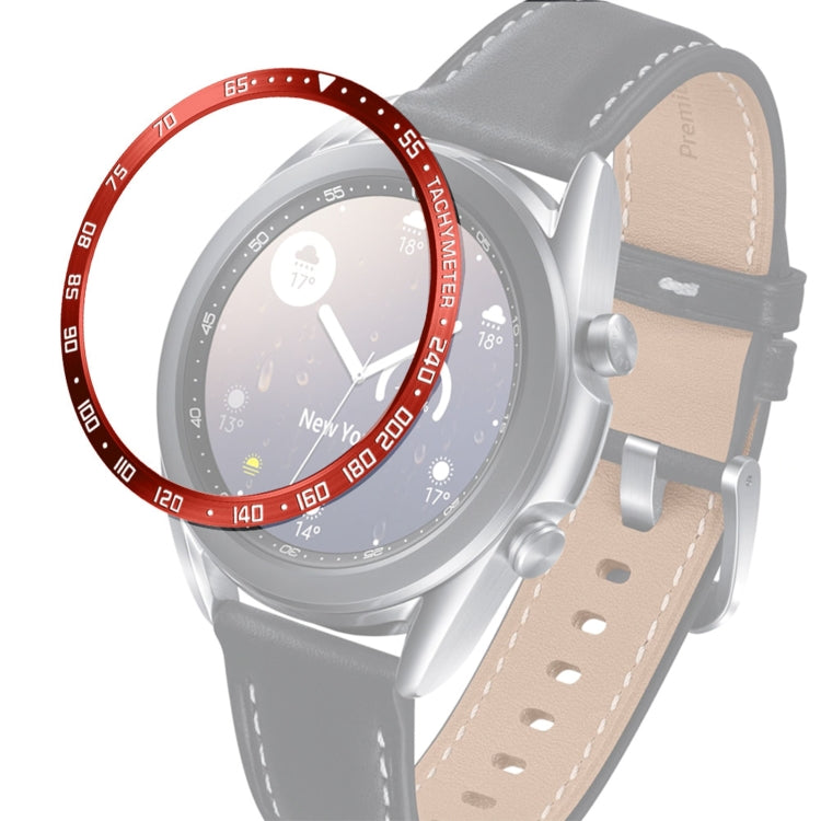 Bague de lunette en acier pour montre connectée, version E, pour Samsung Galaxy Watch 3 41mm, pour Samsung Galaxy Watch 3 45mm