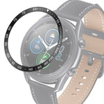 Bague de lunette en acier pour montre connectée, version E, pour Samsung Galaxy Watch 3 41mm, pour Samsung Galaxy Watch 3 45mm