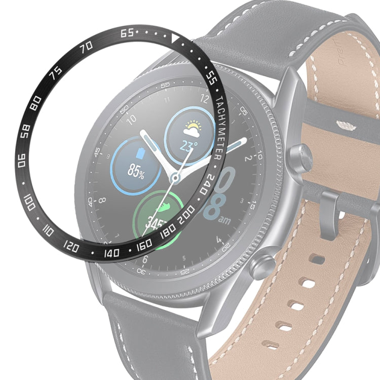Bague de lunette en acier pour montre connectée, version E, pour Samsung Galaxy Watch 3 41mm, pour Samsung Galaxy Watch 3 45mm