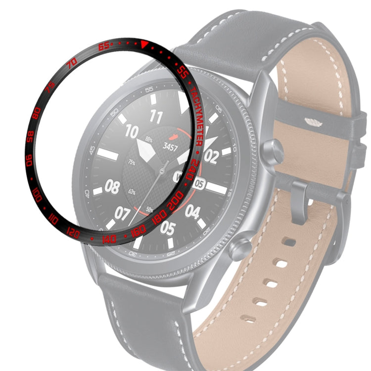 Bague de lunette en acier pour montre connectée, version E, pour Samsung Galaxy Watch 3 41mm, pour Samsung Galaxy Watch 3 45mm