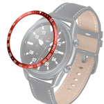 Bague de lunette en acier pour montre connectée, version E, pour Samsung Galaxy Watch 3 41mm, pour Samsung Galaxy Watch 3 45mm