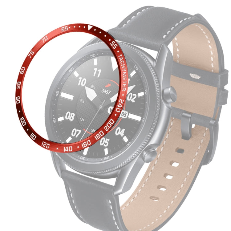 Bague de lunette en acier pour montre connectée, version E, pour Samsung Galaxy Watch 3 41mm, pour Samsung Galaxy Watch 3 45mm