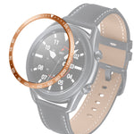 Bague de lunette en acier pour montre connectée, version E, pour Samsung Galaxy Watch 3 41mm, pour Samsung Galaxy Watch 3 45mm