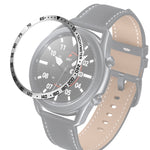 Bague de lunette en acier pour montre connectée, version E, pour Samsung Galaxy Watch 3 41mm, pour Samsung Galaxy Watch 3 45mm
