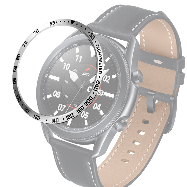 Bague de lunette en acier pour montre connectée, version E, pour Samsung Galaxy Watch 3 41mm, pour Samsung Galaxy Watch 3 45mm