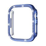 Boîtier de montre xDfind à motif diamant ajouré à une rangée, compatible avec Apple Watch Series 11 46 mm / 10 46 mm et Apple Watch Series 11 42 mm / 10 42 mm
