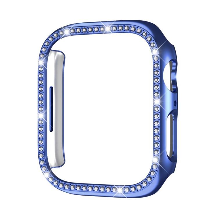 Boîtier de montre xDfind à motif diamant ajouré à une rangée, compatible avec Apple Watch Series 11 46 mm / 10 46 mm et Apple Watch Series 11 42 mm / 10 42 mm