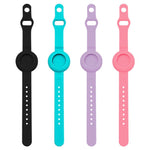 xDfind Housse de protection en silicone texturé football, style bracelet, anti-perte, pour AirTag 2ème génération / AirTag 1ère génération