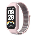 xDfind Plastic Cover Integrated Nylon Loop Watch Band, For Xiaomi Smart Band 9 Active / Redmi Band 3