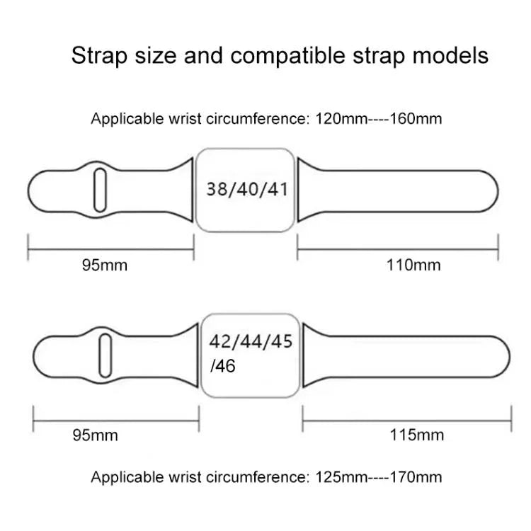 Bracelet de montre en silicone xDfind avec gravure laser 3D, compatible avec Apple Watch 42/44/45/46/49 mm et Apple Watch 38/40/41/S11 42 mm.