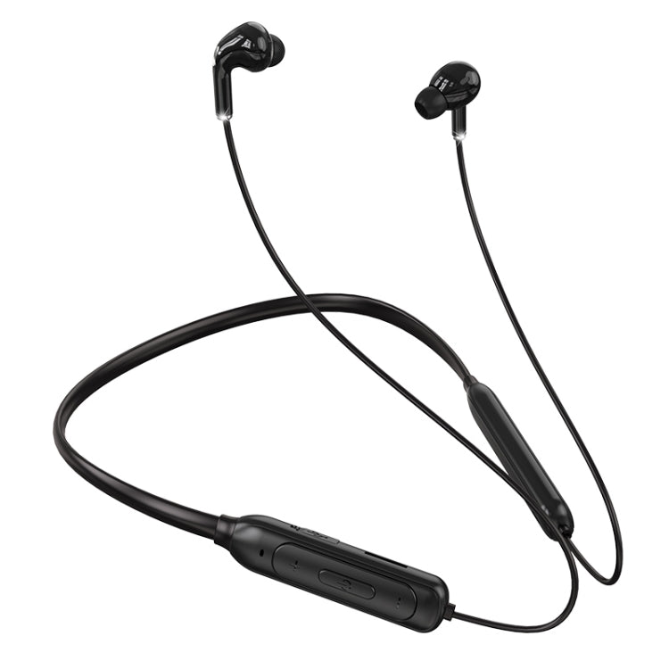 Écouteurs Bluetooth 5.1 sans fil M60 8D Surround Sound à tour de cou avec support de carte TF et mode MP3
