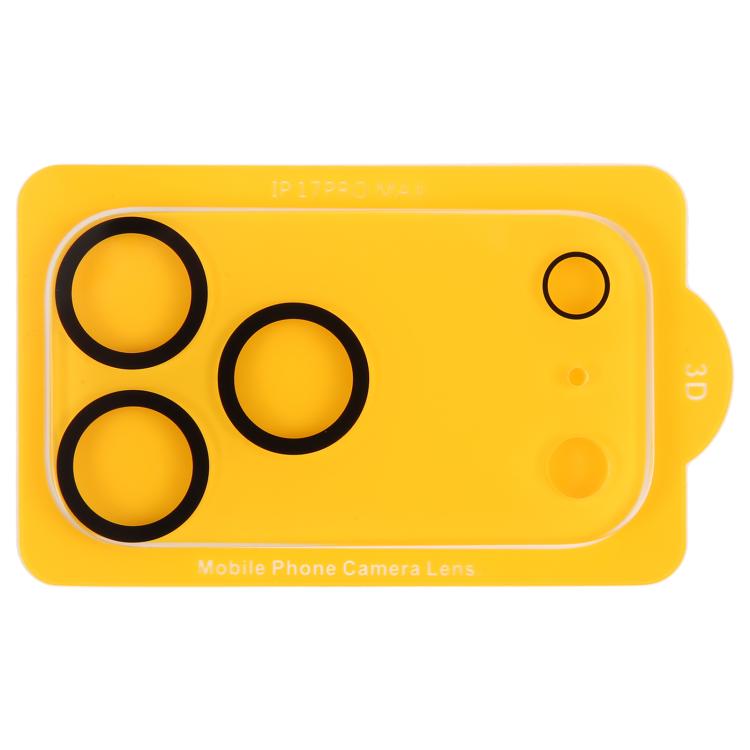 Film de protection en verre trempé à grand arc imprimé en soie pour caméra arrière, pour iPhone 17 Pro Max, pour iPhone 17 Pro, pour iPhone Air