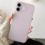 Étui de téléphone givré translucide en TPU à couverture complète, Pour iPhone 17 Pro Max, Pour iPhone 17 Pro, Pour iPhone 17, Pour iPhone Air