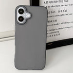 Étui de téléphone givré translucide en TPU à couverture complète, Pour iPhone 17 Pro Max, Pour iPhone 17 Pro, Pour iPhone 17, Pour iPhone Air