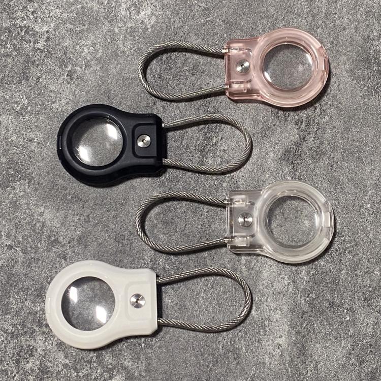 Housse de protection étanche avec crochet en fil d'acier pour traceur de positionnement, pour AirTag 2ème génération / AirTag 1ère génération