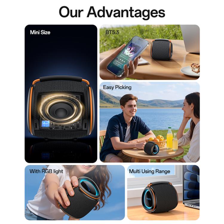 Mini enceinte Bluetooth portable Yesido YSW40 8W, YSW40