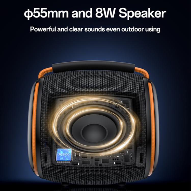 Mini enceinte Bluetooth portable Yesido YSW40 8W, YSW40