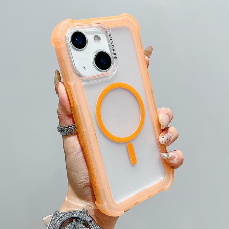 Coque de téléphone MagSafe hybride 3-en-1 en TPU mat transparent, pour iPhone 15 Pro Max, pour iPhone 15 Pro, pour iPhone 15 Plus, pour iPhone 15, pour iPhone 14 Plus, pour iPhone 14, pour iPhone 14 Pro, pour iPhone 14 Pro Max