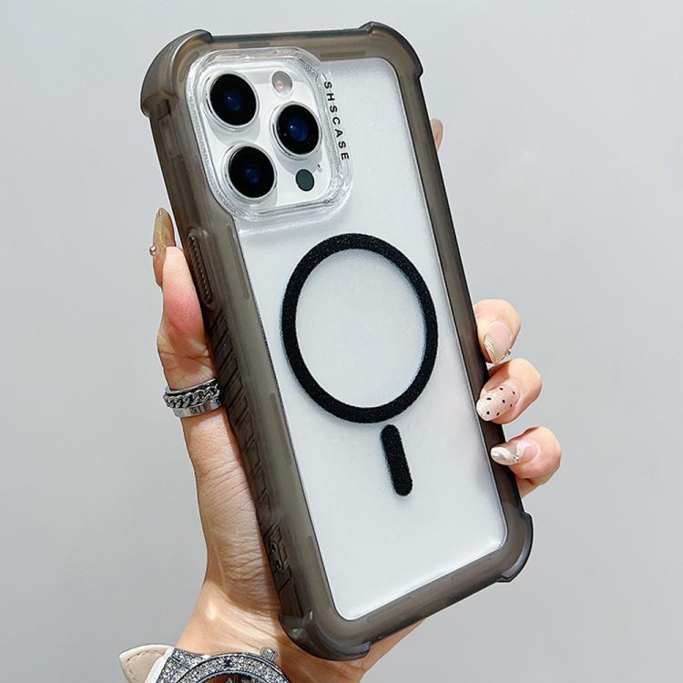 Coque de téléphone MagSafe hybride 3-en-1 en TPU mat transparent, pour iPhone 15 Pro Max, pour iPhone 15 Pro, pour iPhone 15 Plus, pour iPhone 15, pour iPhone 14 Plus, pour iPhone 14, pour iPhone 14 Pro, pour iPhone 14 Pro Max