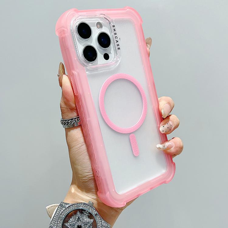 Coque de téléphone MagSafe hybride 3-en-1 en TPU mat transparent, pour iPhone 15 Pro Max, pour iPhone 15 Pro, pour iPhone 15 Plus, pour iPhone 15, pour iPhone 14 Plus, pour iPhone 14, pour iPhone 14 Pro, pour iPhone 14 Pro Max