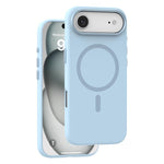 Coque de téléphone Mutural Karen Series en silicone liquide MagSafe, Pour iPhone 17, Pour iPhone Air