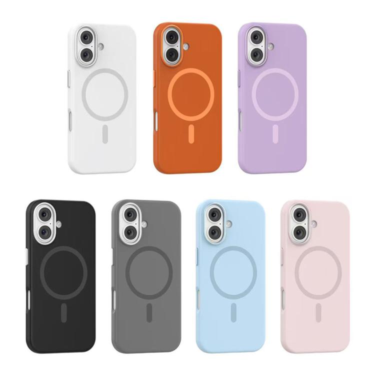 Coque de téléphone Mutural Karen Series en silicone liquide MagSafe, Pour iPhone 17, Pour iPhone Air