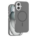 Coque de téléphone Mutural Karen Series en silicone liquide MagSafe, Pour iPhone 17, Pour iPhone Air