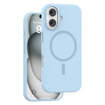 Coque de téléphone Mutural Karen Series en silicone liquide MagSafe, Pour iPhone 17, Pour iPhone Air