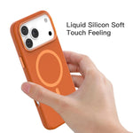 Coque de téléphone Mutural Karen Series en silicone liquide MagSafe, Pour iPhone 17, Pour iPhone Air