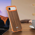 Coque de téléphone MagSafe J TRIBE sans cadre en métal avec texture bois, Pour iPhone 17 Pro Max, Pour iPhone 17 Pro, Pour iPhone 17, Pour iPhone Air, Pour iPhone 16 Pro Max, Pour iPhone 16 Pro, Pour iPhone 15 Pro Max, Pour iPhone 15 Pro