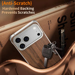 Coque de téléphone MagSafe J TRIBE sans cadre en métal avec texture bois, Pour iPhone 17 Pro Max, Pour iPhone 17 Pro, Pour iPhone 17, Pour iPhone Air, Pour iPhone 16 Pro Max, Pour iPhone 16 Pro, Pour iPhone 15 Pro Max, Pour iPhone 15 Pro